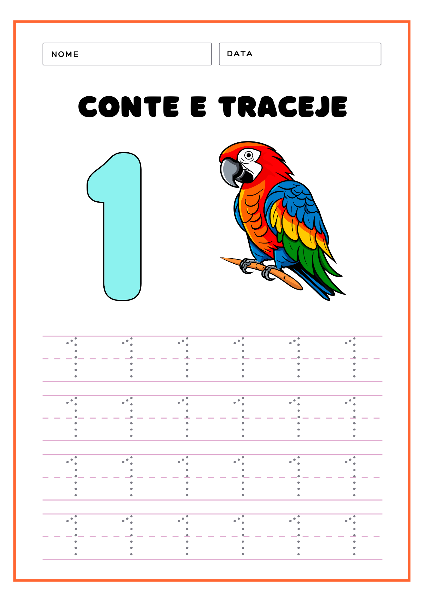 Números Pontilhados Para Imprimir: Atividades Educativas 13 atividade-cobrir-numeros-pontilhados-para-imprimir