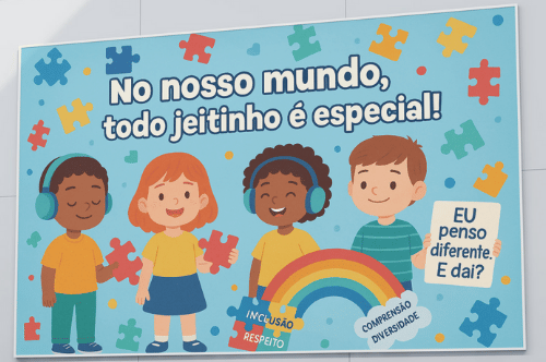 Painel (Mural) Autismo para imprimir pdf Grátis 4 Painel autismo para imprimir PDF