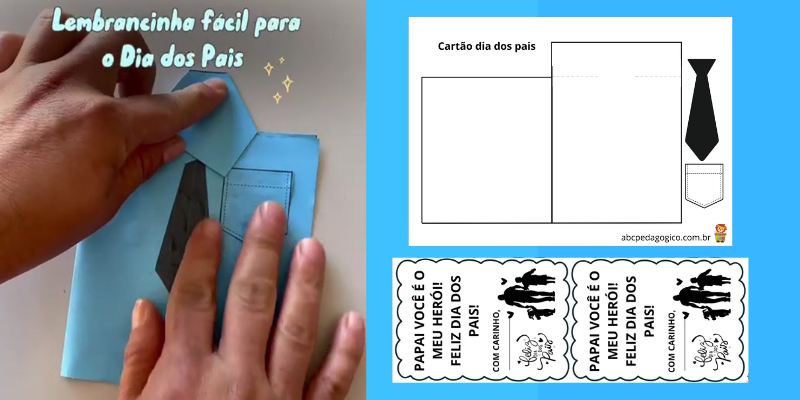 Cartão Dia dos Pais Educação Infantil para Imprimir – Modelos Grátis e Criativos 1 imagem destaque cartao dia dos pais educacao infantil para imprimir