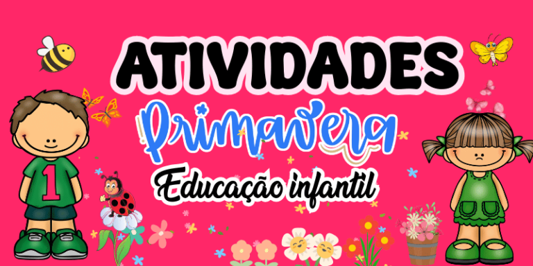 atividades primavera educação infantil 4 E 5 ANOS PDFimprimir