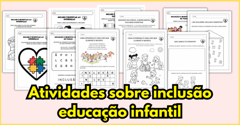 Atividades sobre inclusão infantil pdf imprimir (1)