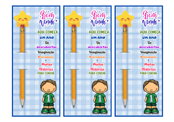 lembrancinha dia das crianças imprimir lápis