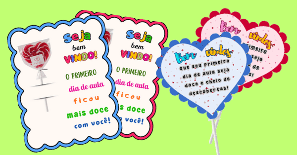 lembrancinha primeiro dia de aula para pirulito