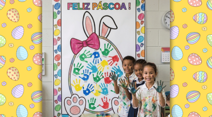 Atividade de Páscoa com cartaz coletivo para educação infantil 1 atividade de páscoa com cartaz coletivo para educação infantil