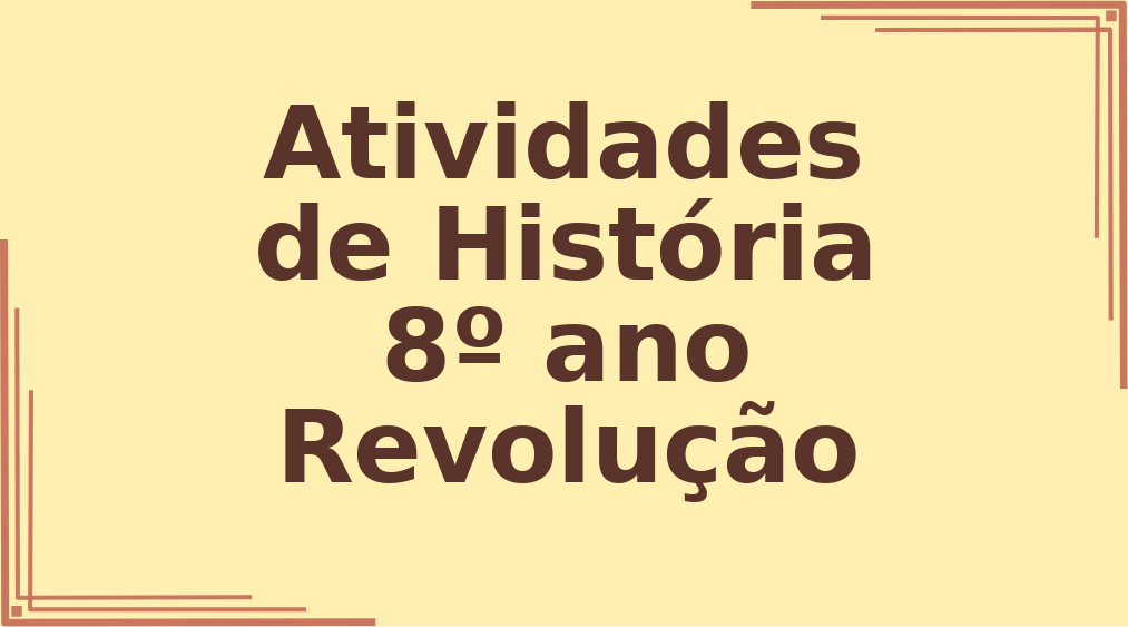 Atividades de História 8º ano Revolução Industrial capa