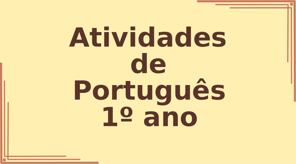 Atividades de Português 1º ano ensino médio interpretação de texto capa
