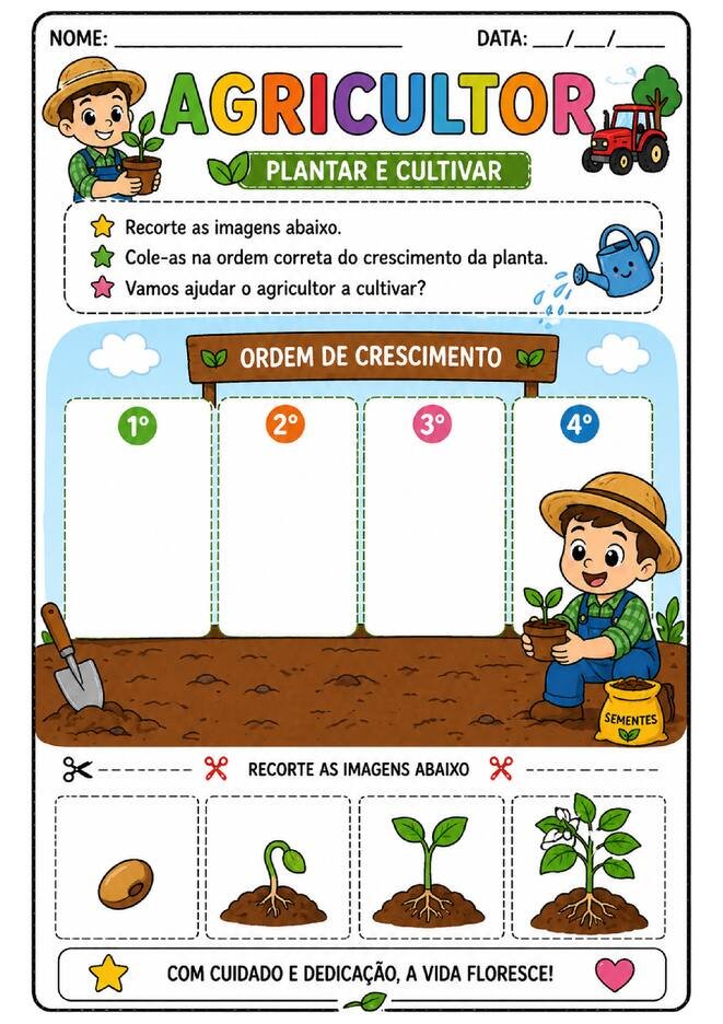 Atividade dia do trabalho educacao infantil para imprimir