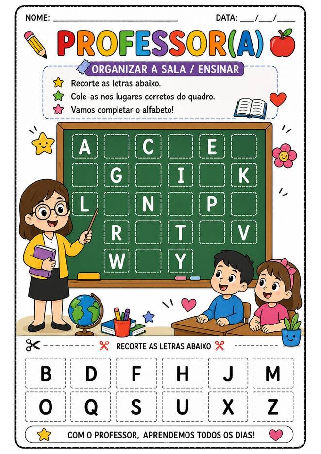 Atividade dia do trabalho educacao infantil para imprimir