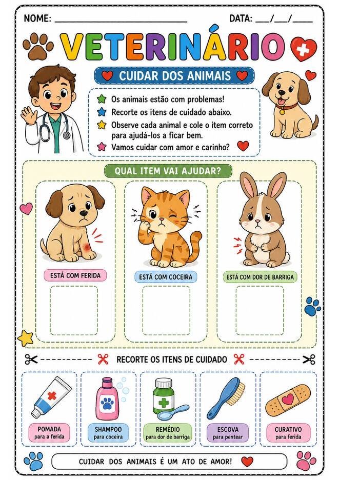Atividade dia do trabalho educacao infantil para imprimir