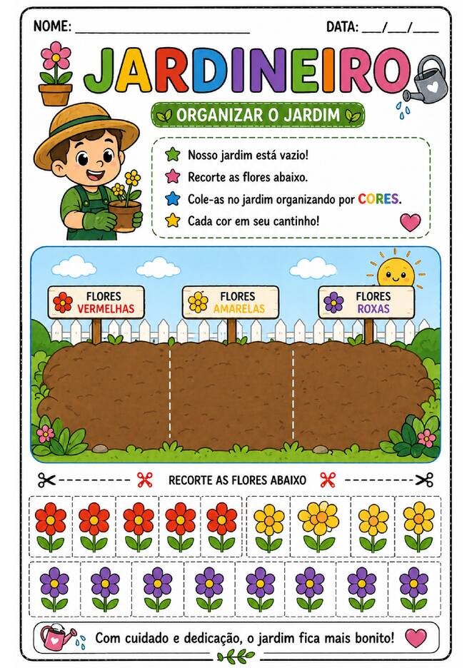 Atividade dia do trabalho educacao infantil para imprimir