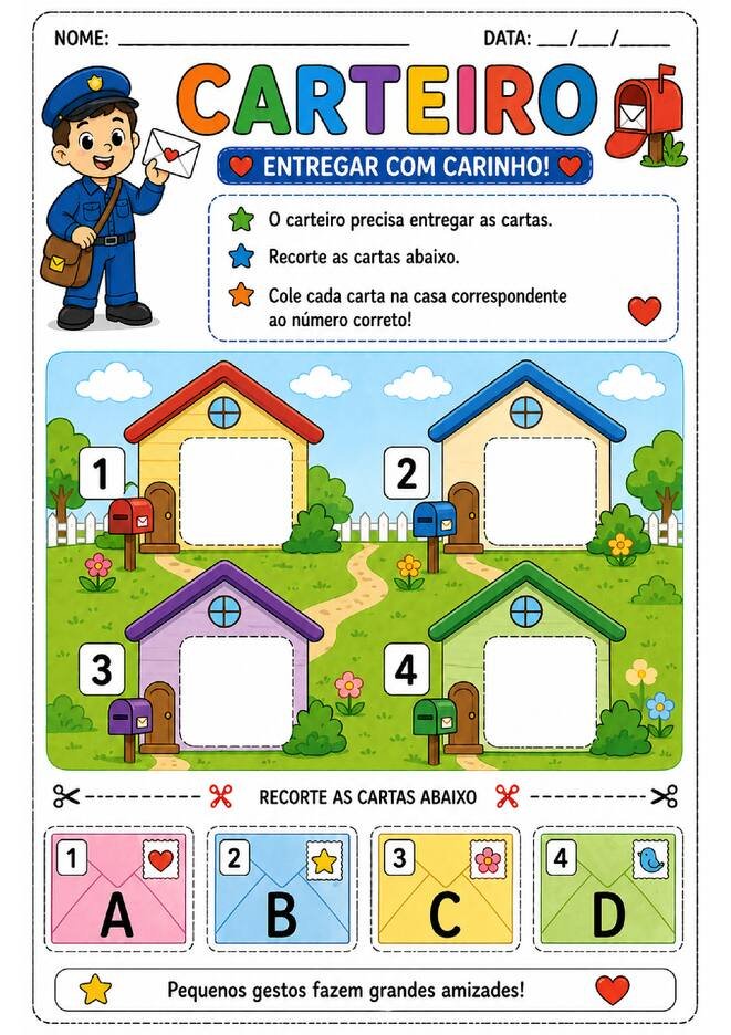 Atividade dia do trabalho educacao infantil para imprimir