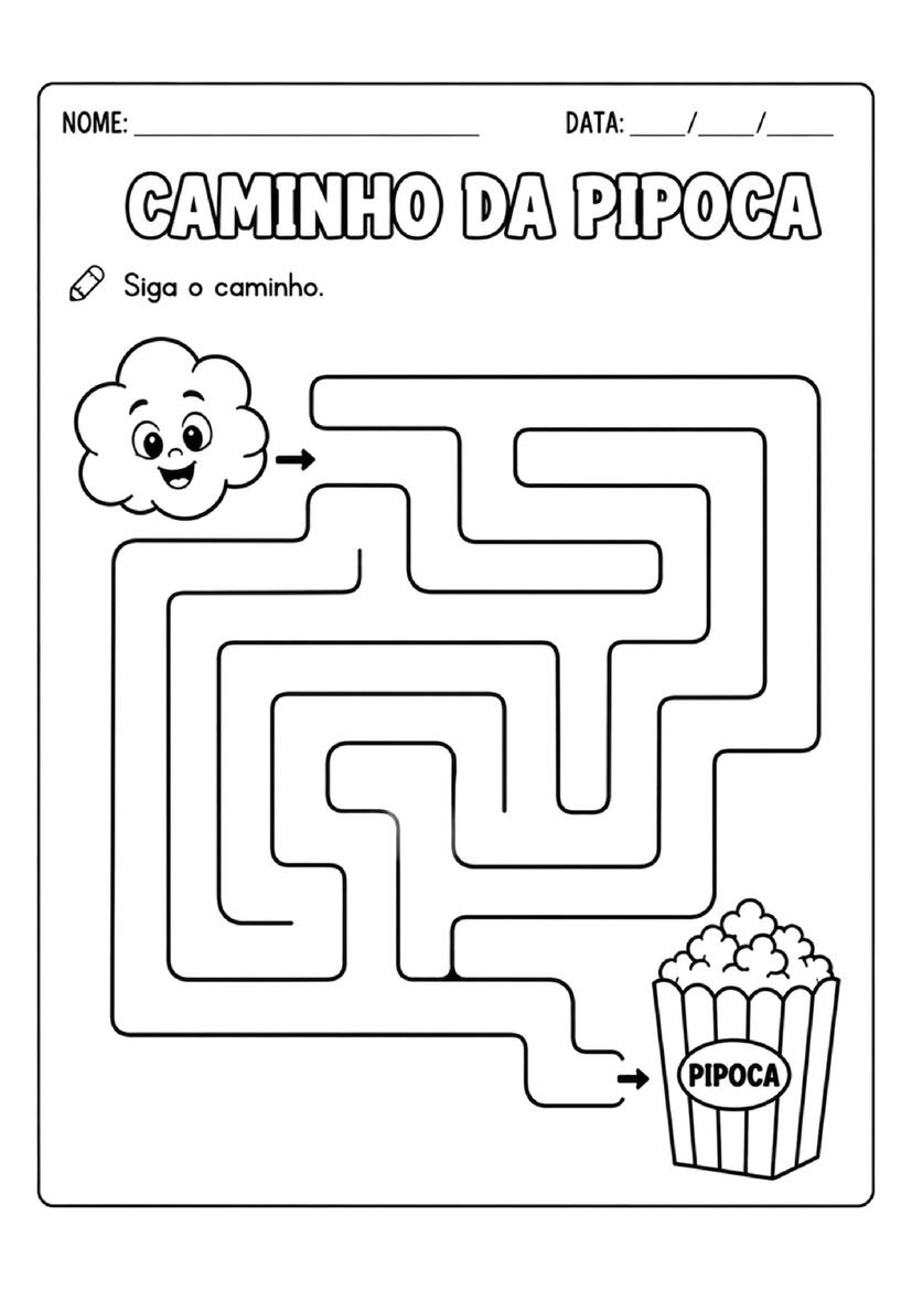 Atividades de Alfabetização com Tema Festa Junina